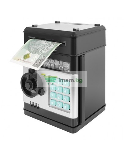 Касичка сейф електронен банкомат с пин